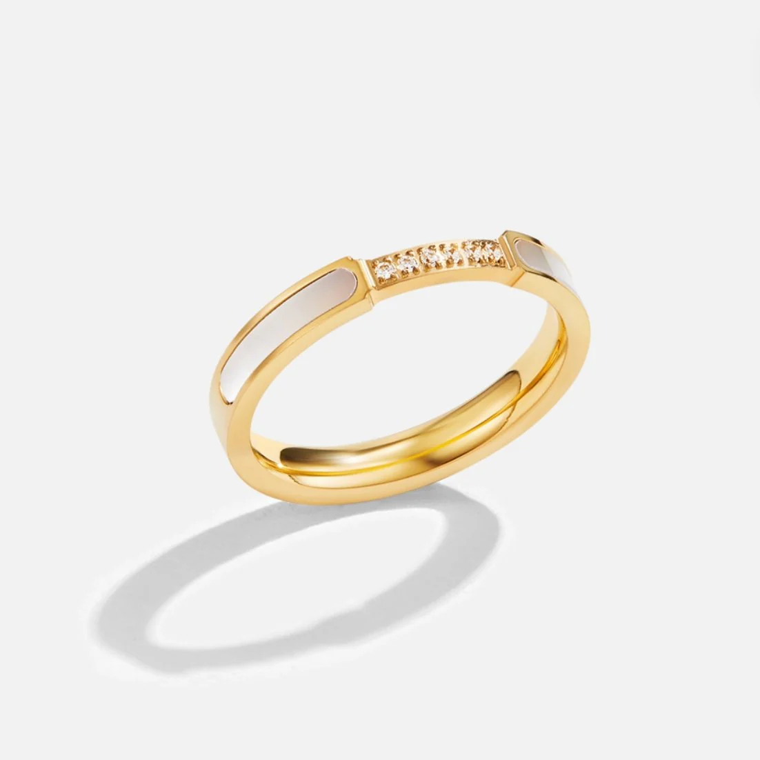 Perlmutt-Kristall-Ring - Image 7