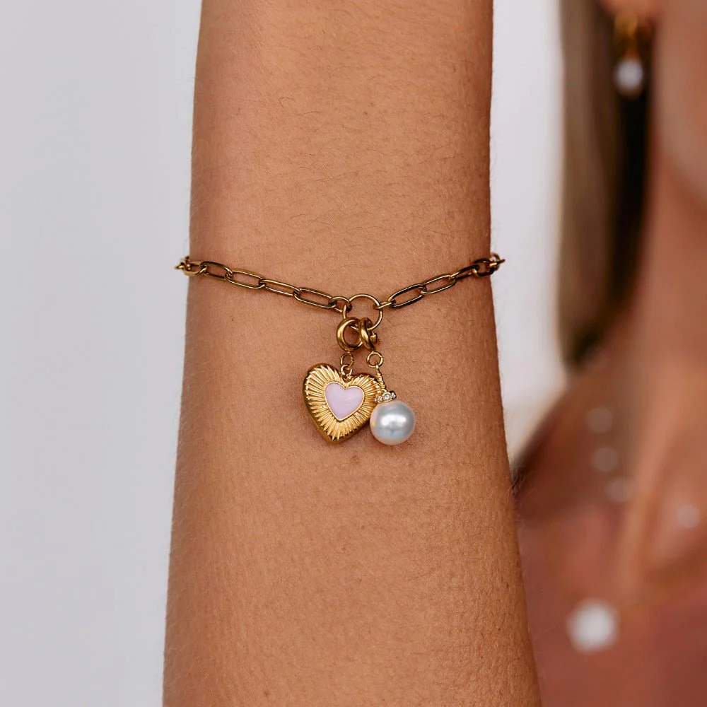 Kristall & Perlen Charm - Image 2