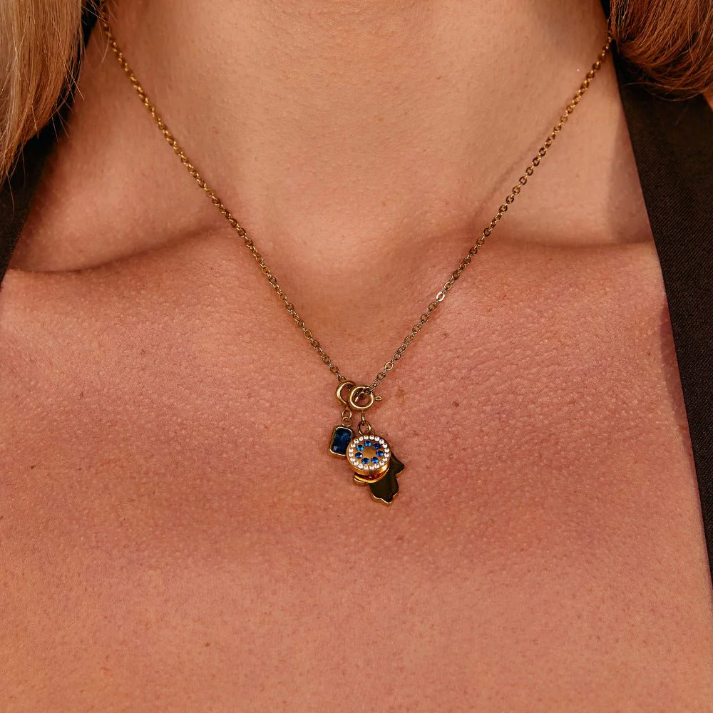 Mystischer blauer Kristallanhänger - Image 3