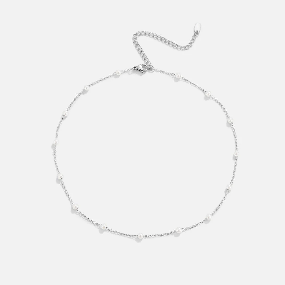 18K Perlenhalskette „Nura“ - Image 2