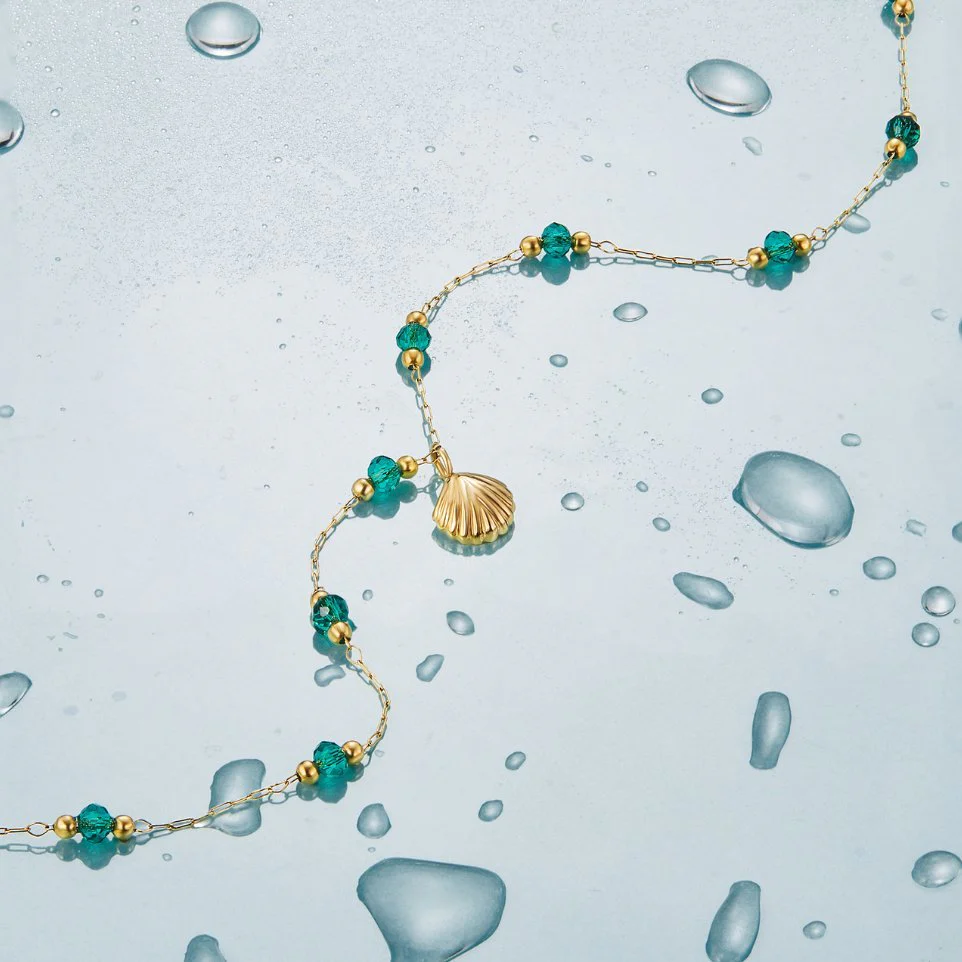Halsketten-Set mit Muschel & Perlen „Ocean Lover“  - Image 3