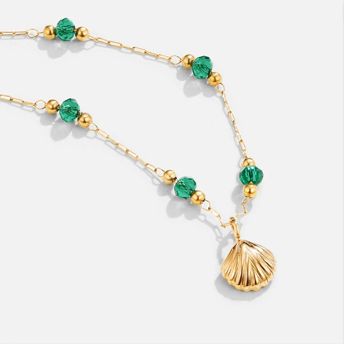 Halsketten-Set mit Muschel & Perlen „Ocean Lover“  - Image 5