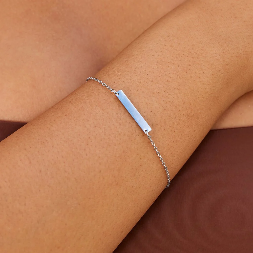 Silbernes Barrenarmband „Rina“ - Image 2