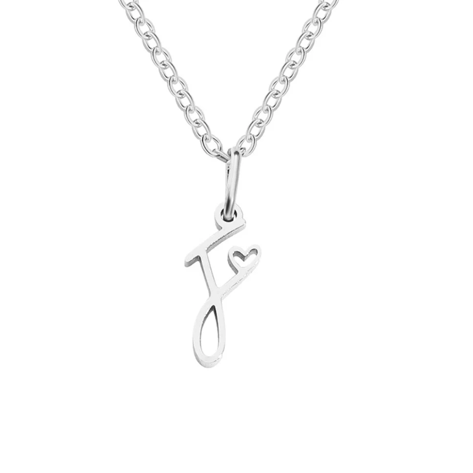 Kette mit Herzanhänger und Buchstaben - Image 11