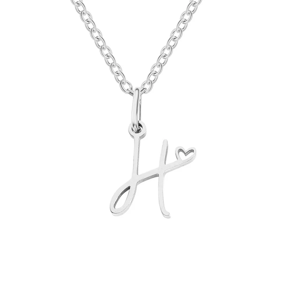 Kette mit Herzanhänger und Buchstaben - Image 13