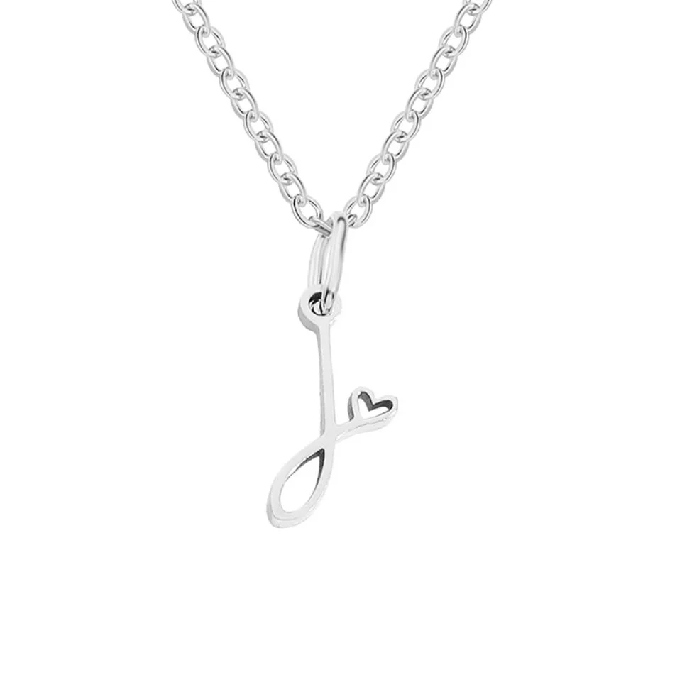 Kette mit Herzanhänger und Buchstaben - Image 15