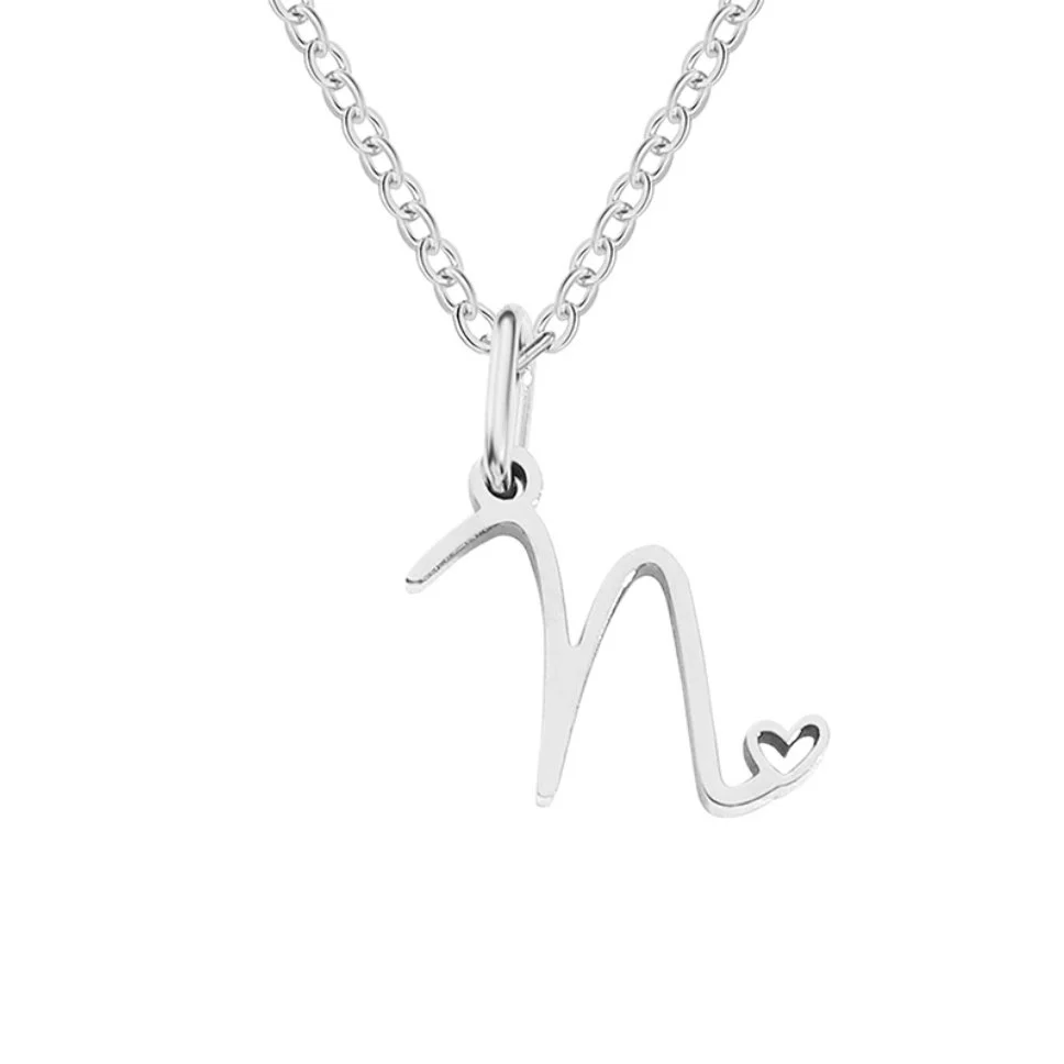 Kette mit Herzanhänger und Buchstaben - Image 18