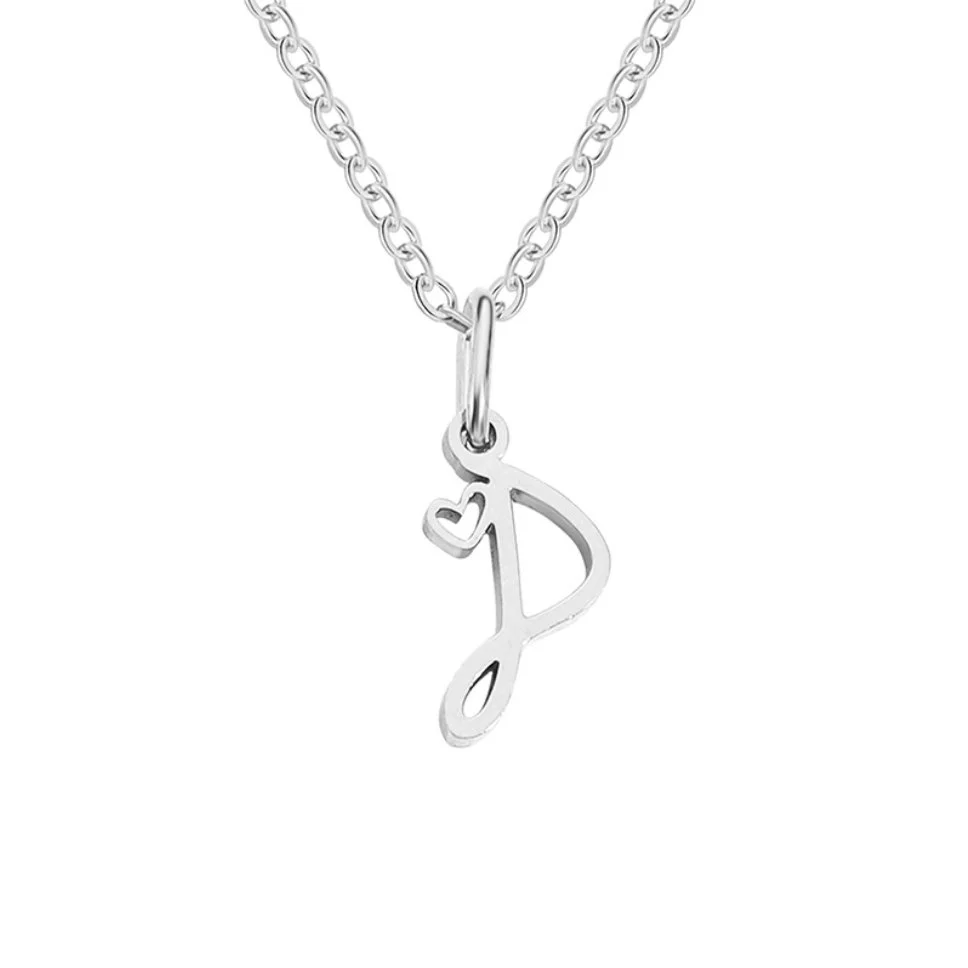 Kette mit Herzanhänger und Buchstaben - Image 20