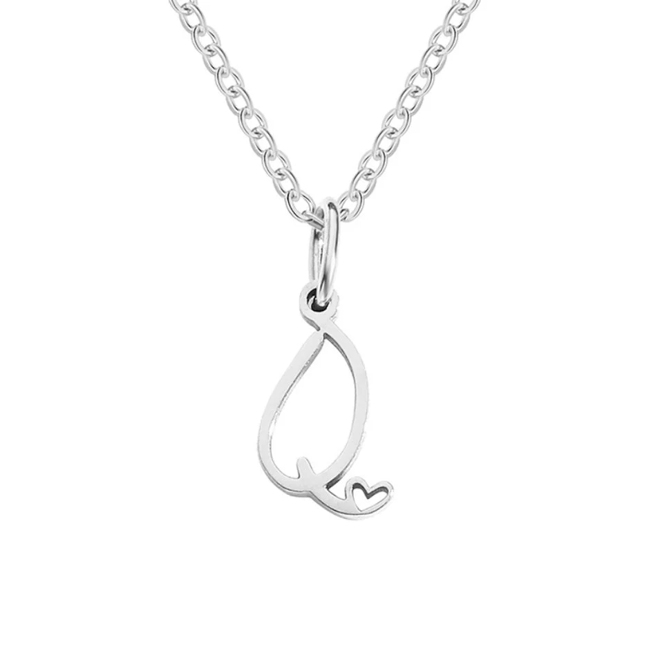 Kette mit Herzanhänger und Buchstaben - Image 21