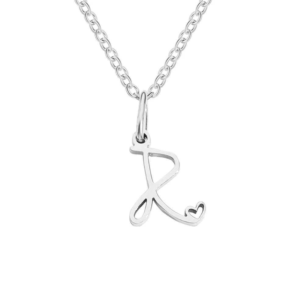 Kette mit Herzanhänger und Buchstaben - Image 22