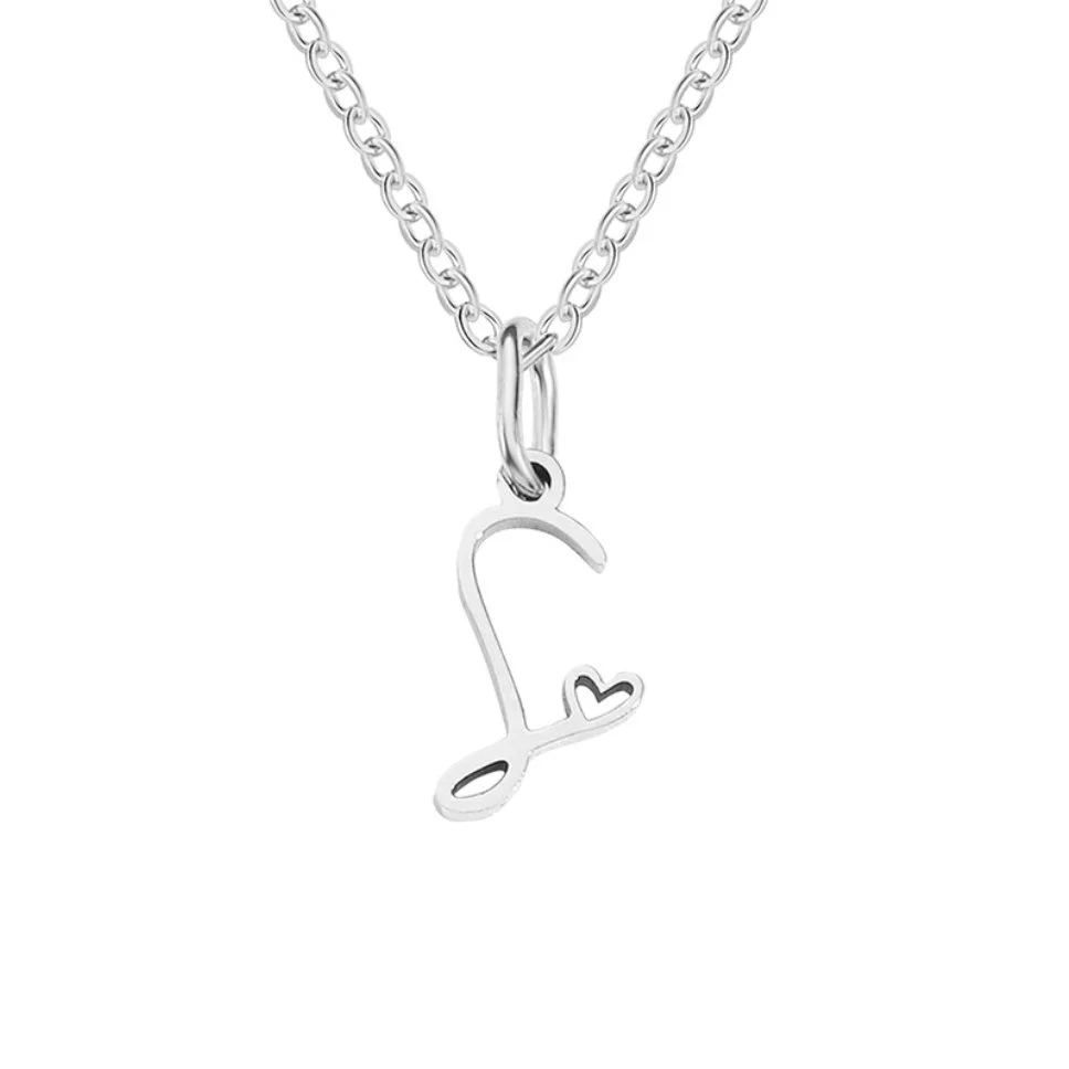 Kette mit Herzanhänger und Buchstaben - Image 23