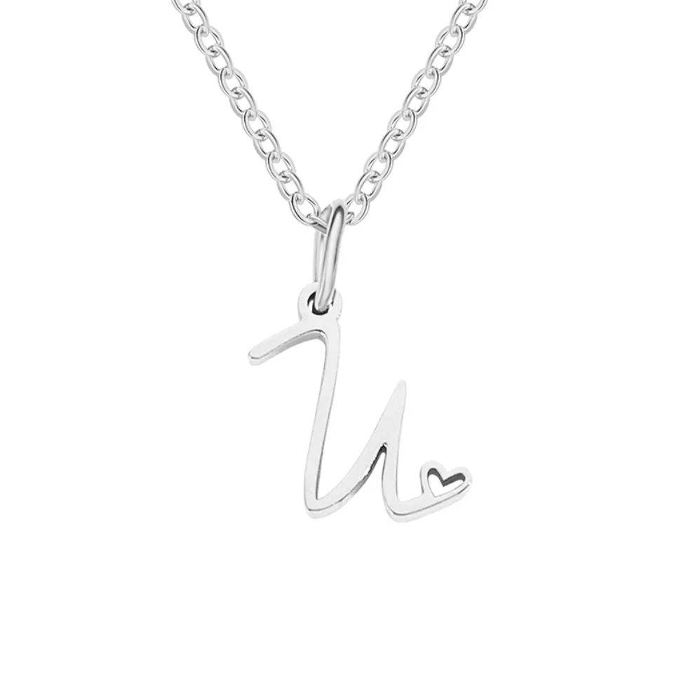 Kette mit Herzanhänger und Buchstaben - Image 25