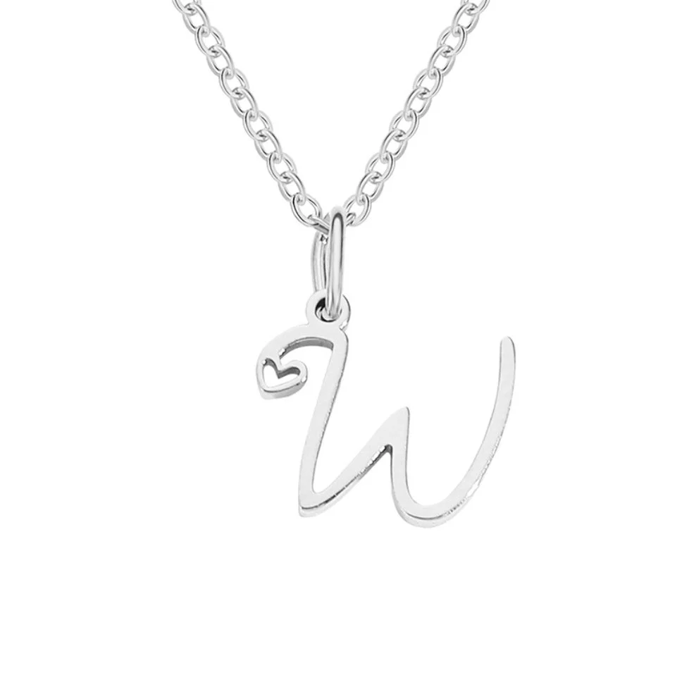 Kette mit Herzanhänger und Buchstaben - Image 27