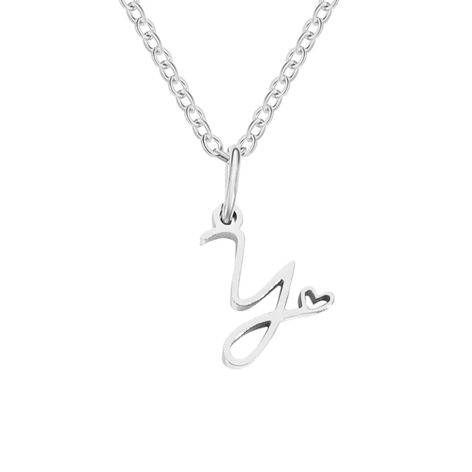 Kette mit Herzanhänger und Buchstaben - Image 29