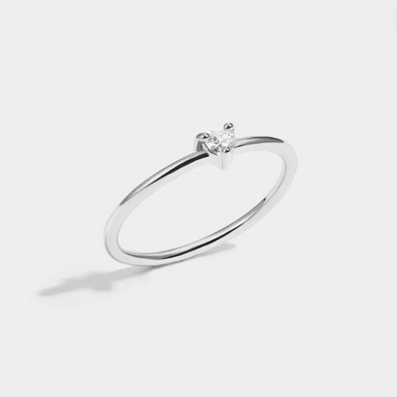 Herz-Ring mit Kristall „Small Love“ - Image 3