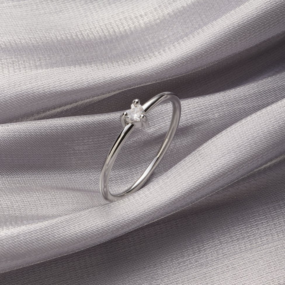 Herz-Ring mit Kristall „Small Love“ - Image 4