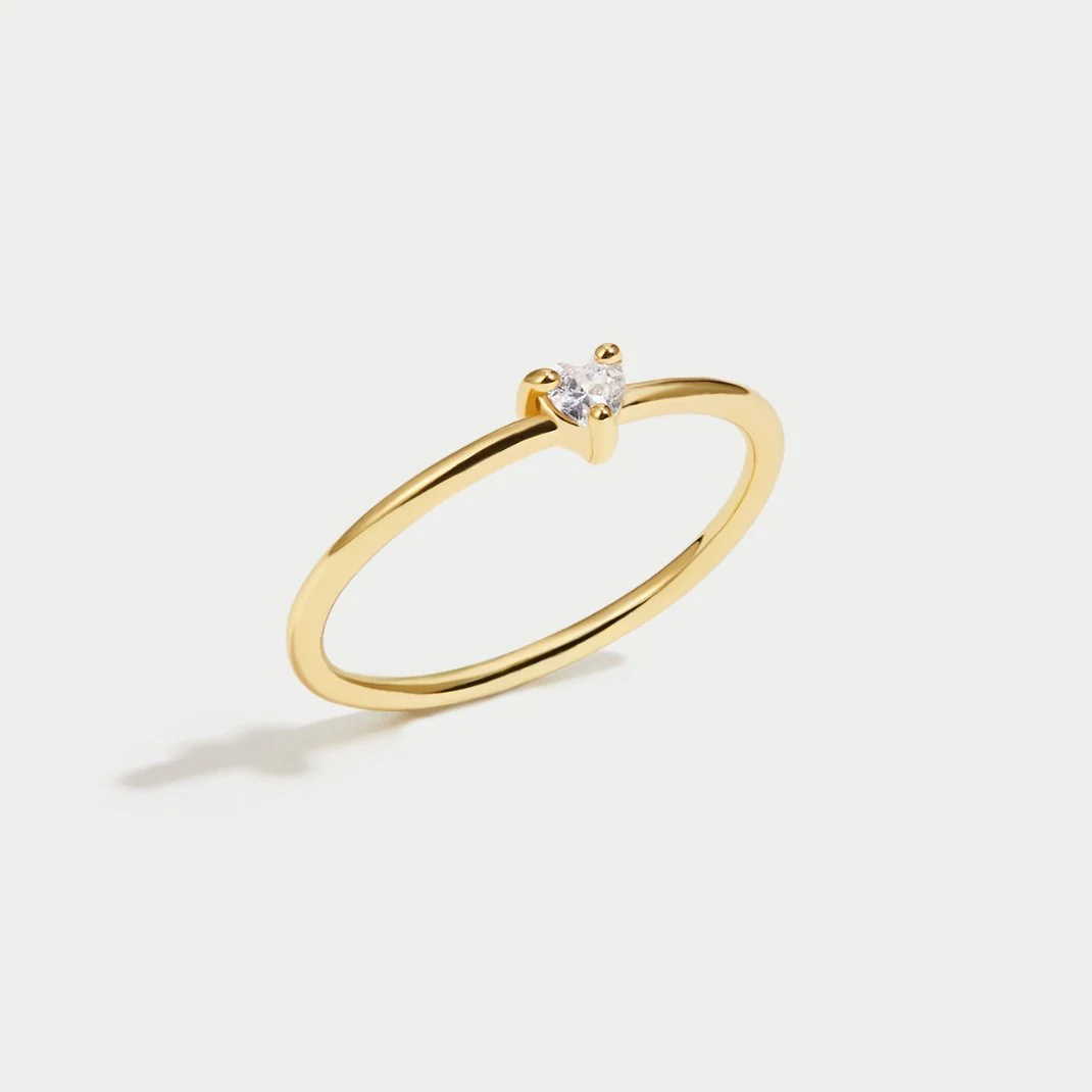 Herz-Ring mit Kristall „Small Love“ - Image 6