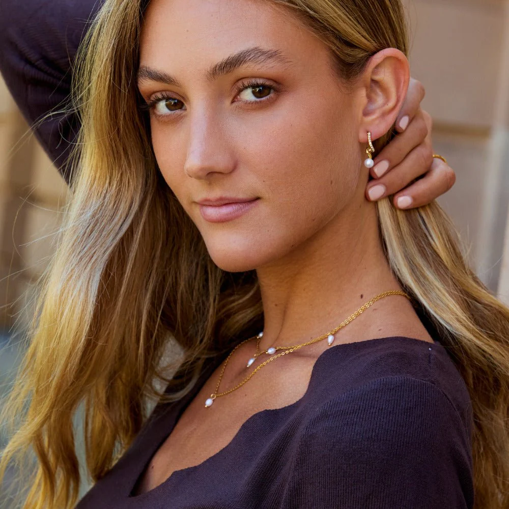 Tamara Perlen-Wellenohrringe - Image 5