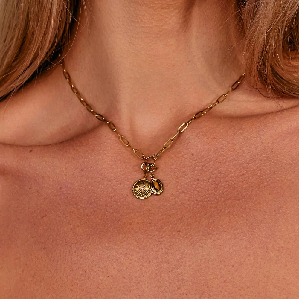 Tigerauge-Stein-Charm - Image 2