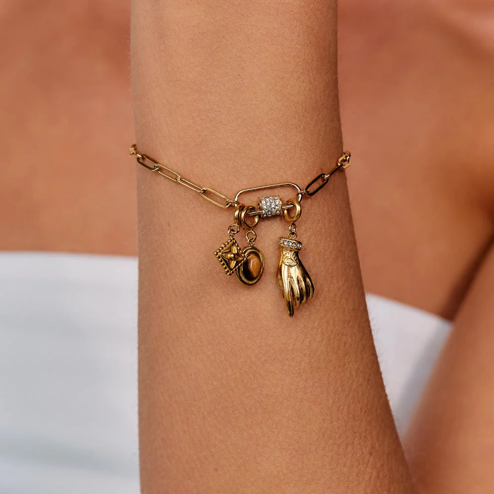 Tigerauge-Stein-Charm - Image 7