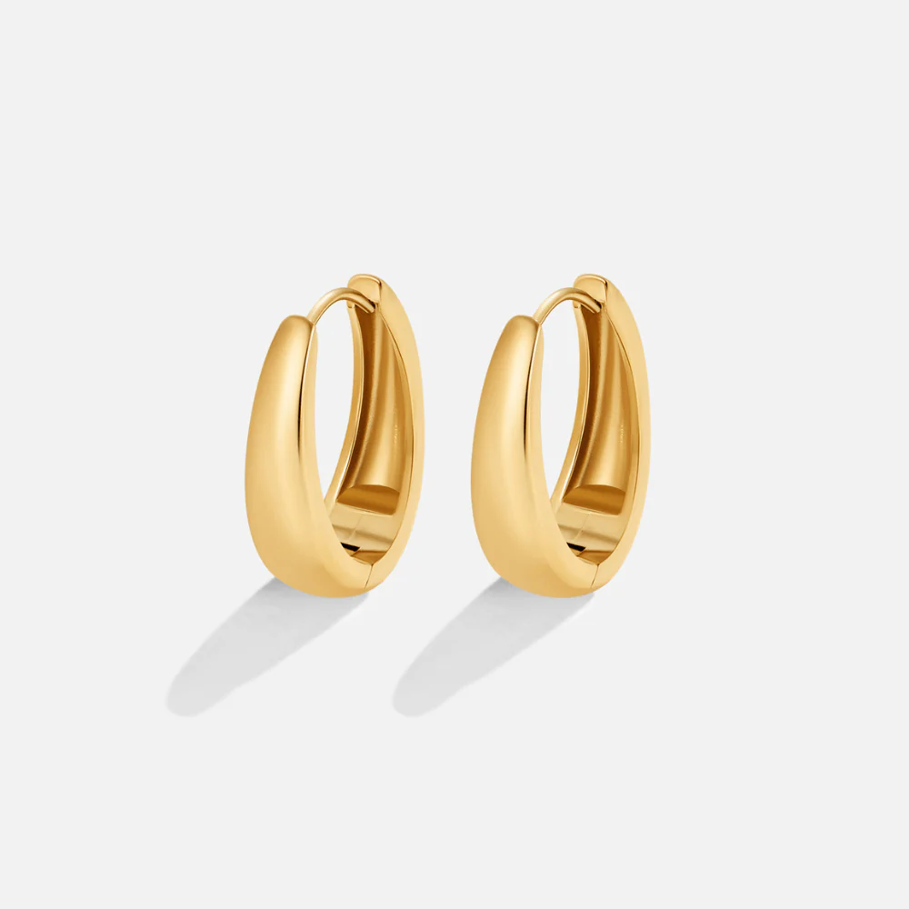 Gold-Creolen „Valentina“