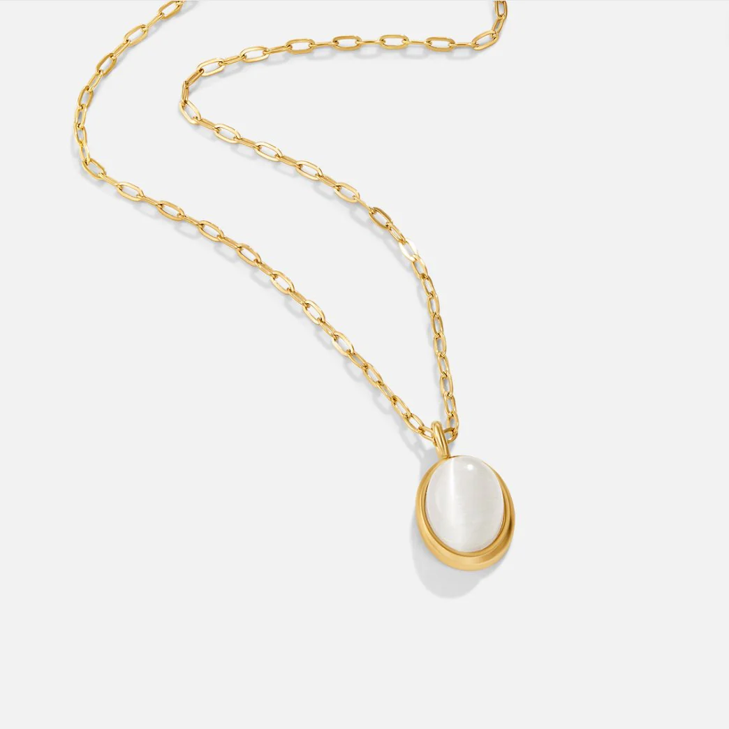 Halskette mit weißem Opal - Image 4