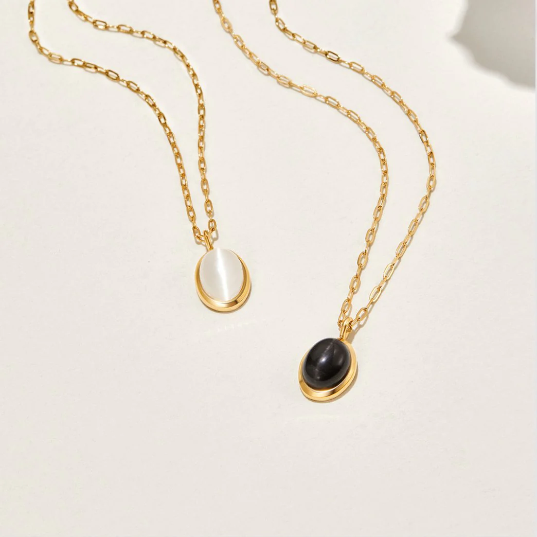 Halskette mit weißem Opal - Image 7